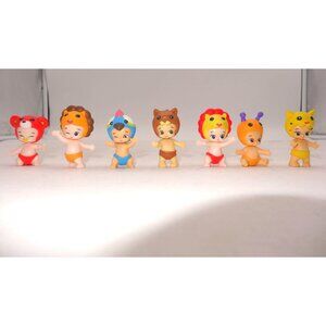 Twozies‎ Lot Figures Figurines Collectible Mini Figures Moose Toys Set of 7